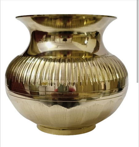 Puja Brass Kalash Lota || Golden Kalash Lota for Pooja (PA NO. 5) || Brass Palidar Lota No.5