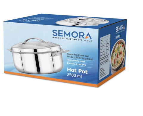 SEMORA Stainless Steel Casserole 2500ML