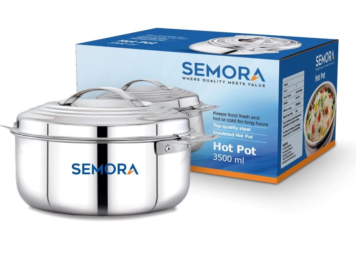 SEMORA Stainless Steel Casserole 3500ML