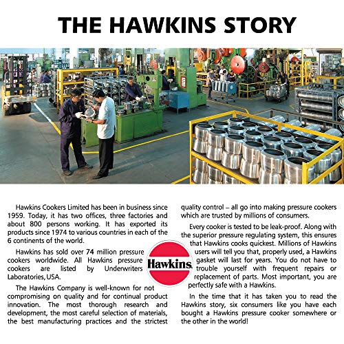 Hawkins Contura-SSC30 Pressure cooker, Small, Silver